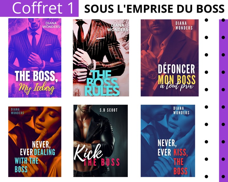 Couverture du livre Coffret 1 : Sous l'emprise du Boss